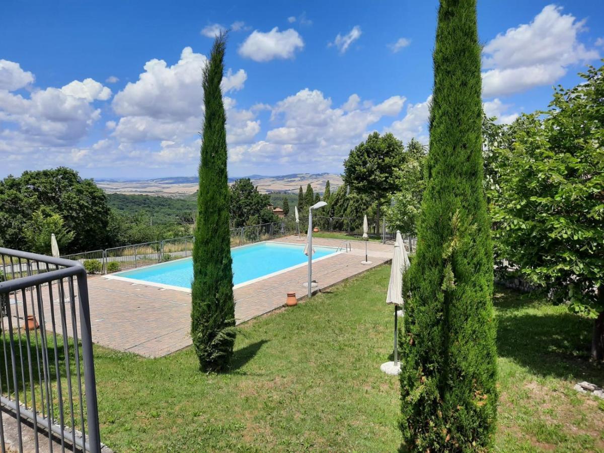 Finestra Della Val D'Orcia Lejlighed Contignano Eksteriør billede