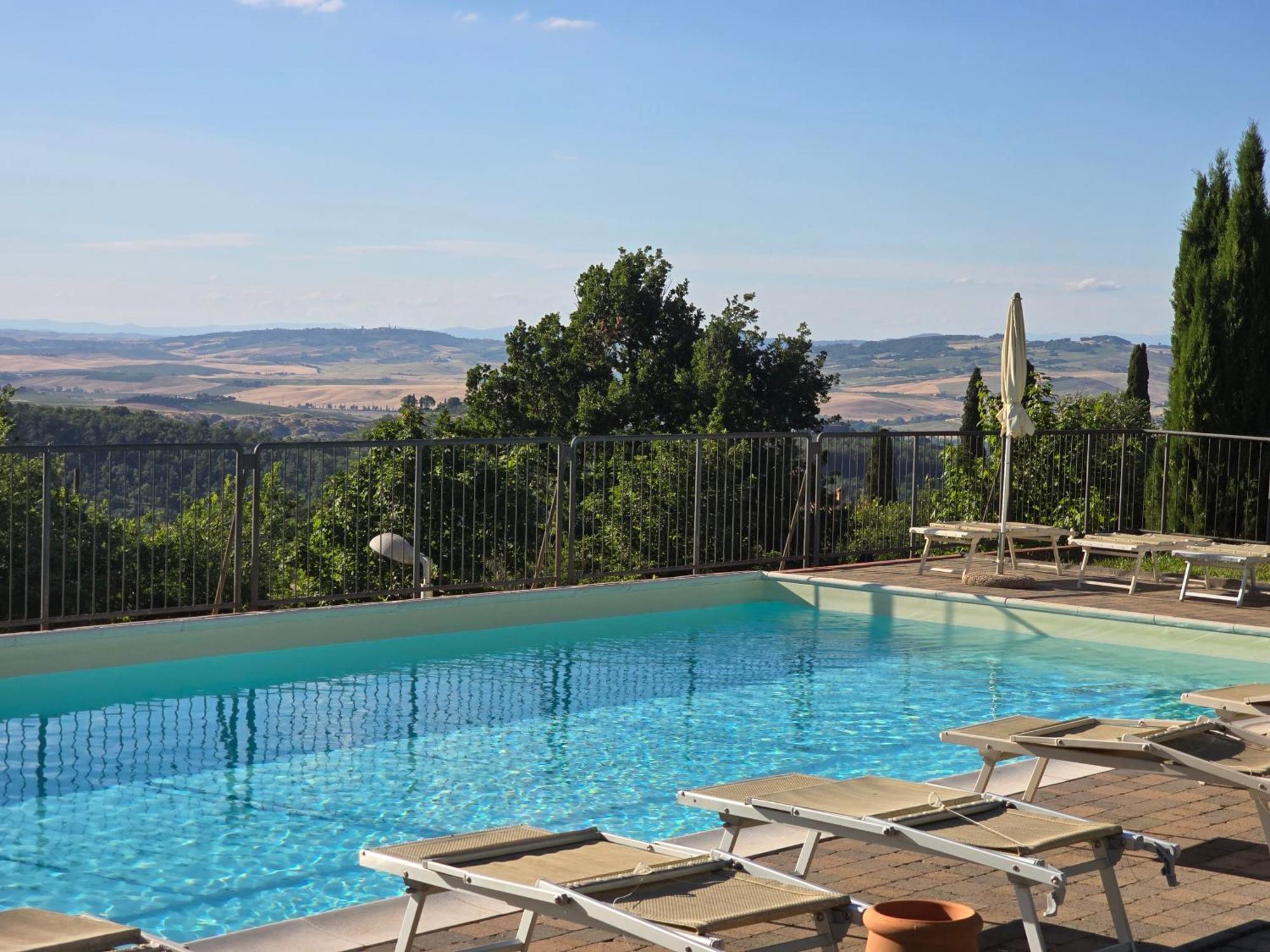 Finestra Della Val D'Orcia Lejlighed Contignano Eksteriør billede