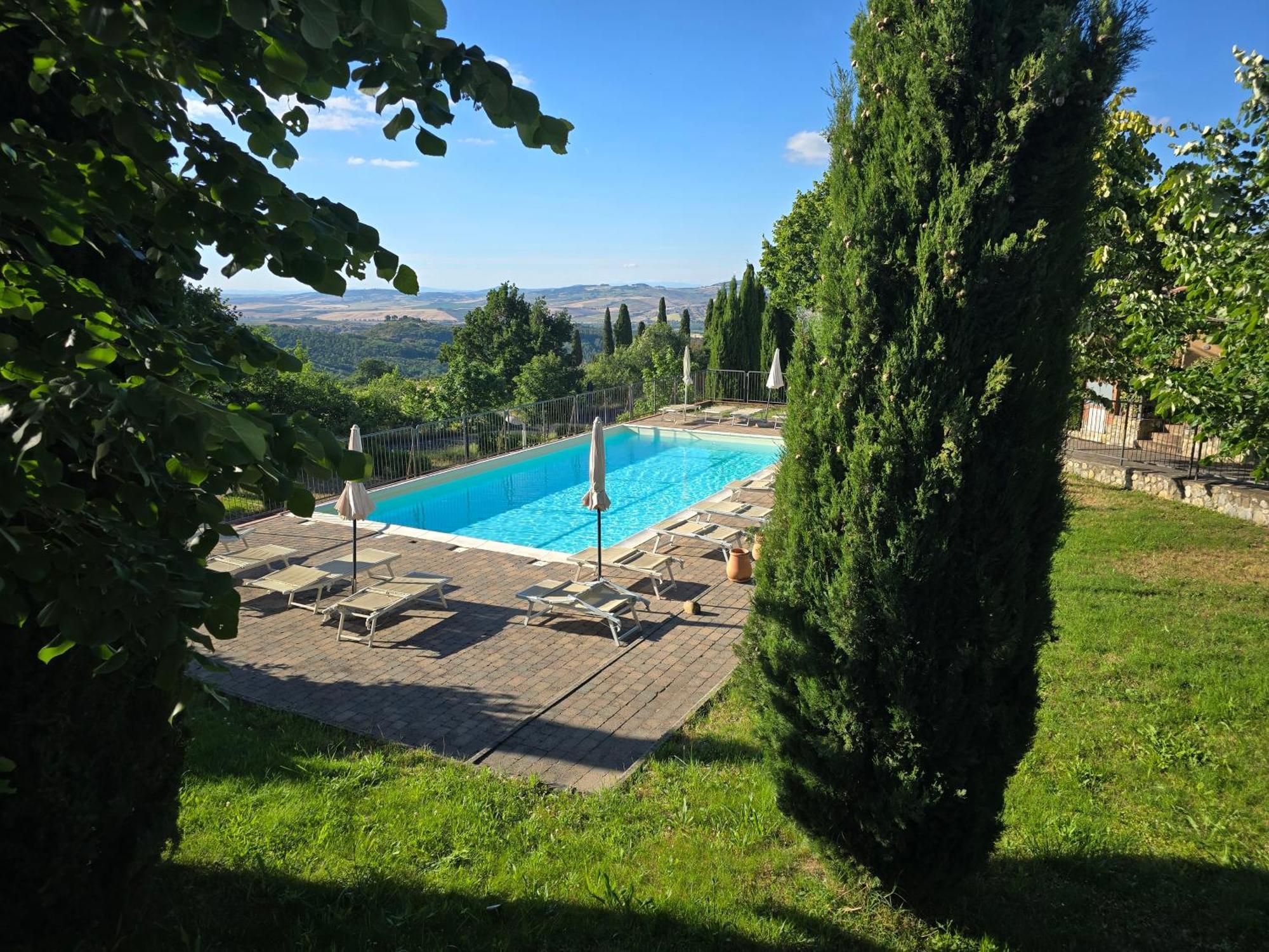 Finestra Della Val D'Orcia Lejlighed Contignano Eksteriør billede