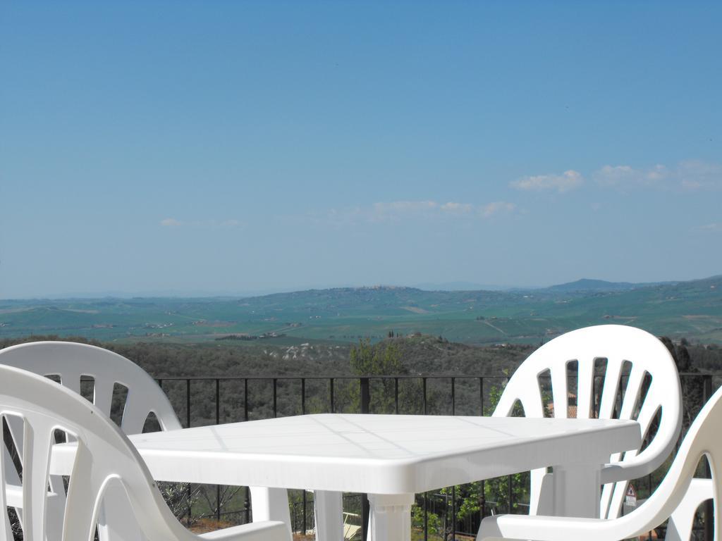 Finestra Della Val D'Orcia Lejlighed Contignano Værelse billede