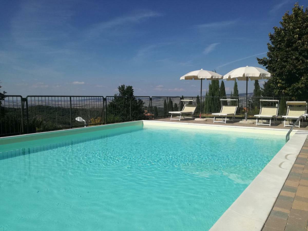 Finestra Della Val D'Orcia Lejlighed Contignano Eksteriør billede