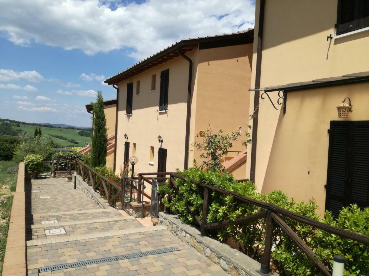 Finestra Della Val D'Orcia Lejlighed Contignano Eksteriør billede